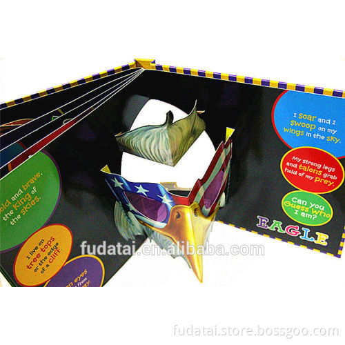 FDT customizes professional kids 3D pop-up book printing